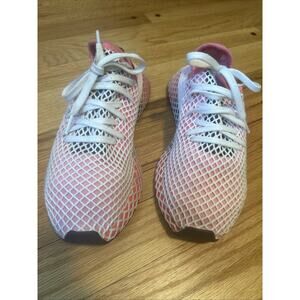 Adidas Originals Deerupt Runner Cloud Sneaker Running Shoe Women's Size 8